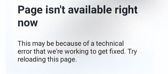 Cara Mengatasi Error Instagram “Sorry This Page Isn’t Available”