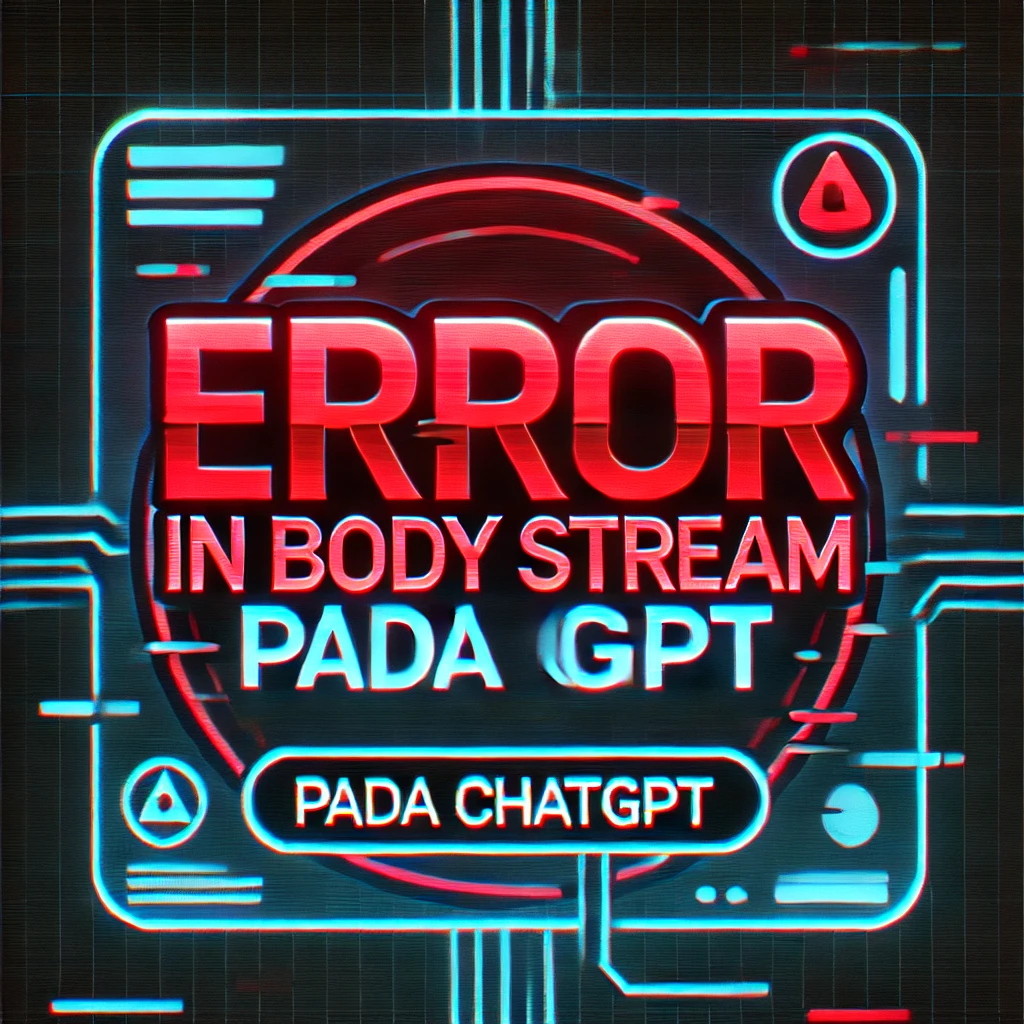 Error in Body Stream pada chatgpt