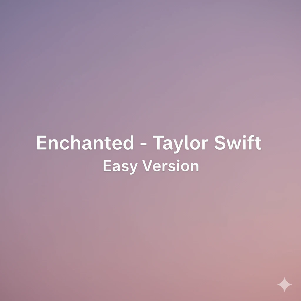 Piano Roblox Enchanted - Taylor Swift