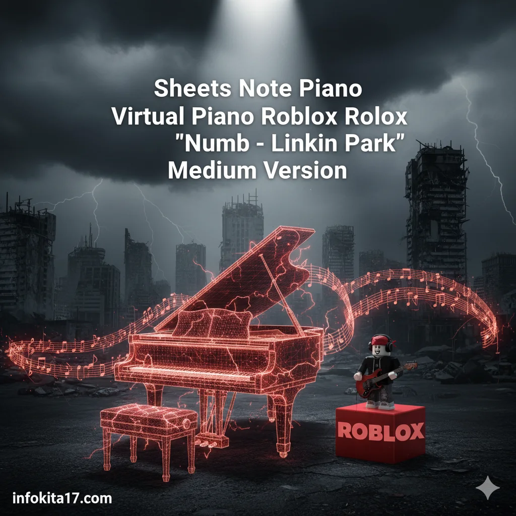 Piano Roblox Numb - Linkin Park