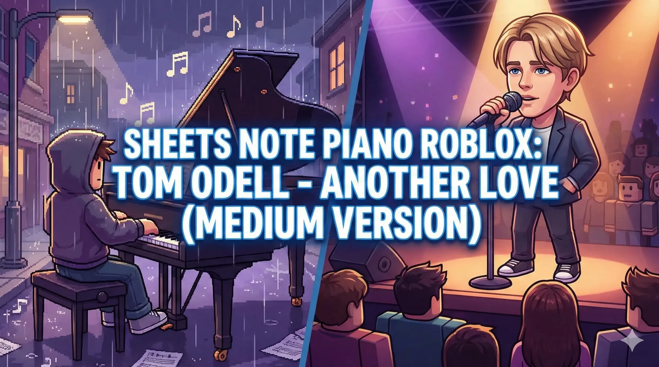 Sheets Note Piano Roblox Tom Odell - Another Love Medium Version